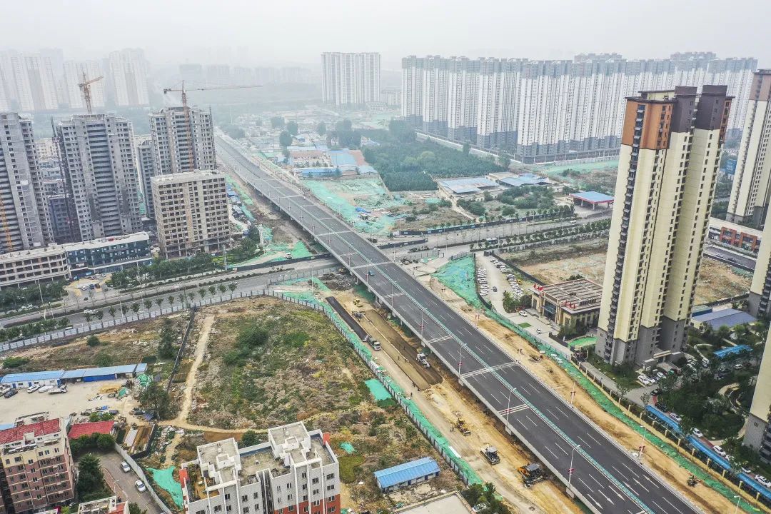 热烈庆祝济安桥路立体化改造工程顺利通车(图3)