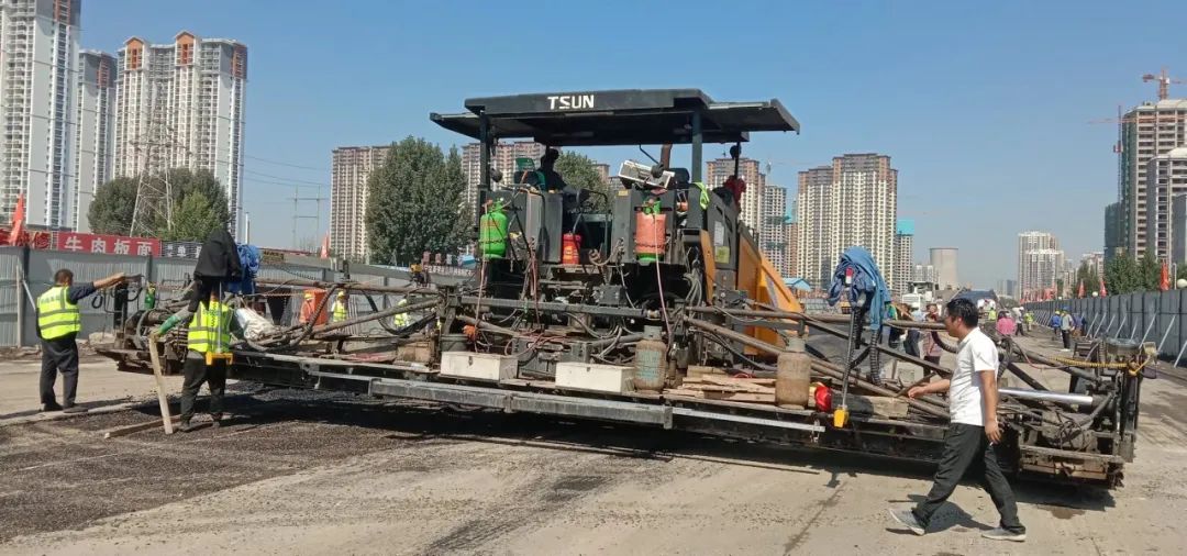 热烈庆祝济安桥路立体化改造工程顺利通车(图9)