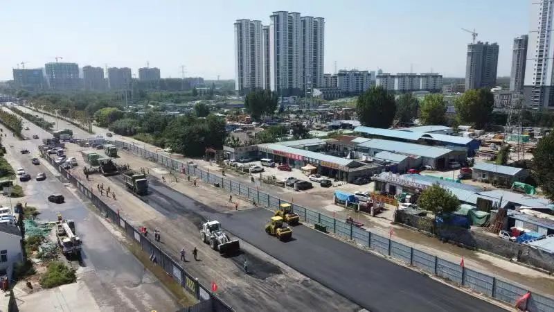 热烈庆祝济安桥路立体化改造工程顺利通车(图10)