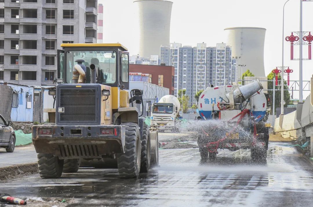 热烈庆祝济安桥路立体化改造工程顺利通车(图11)