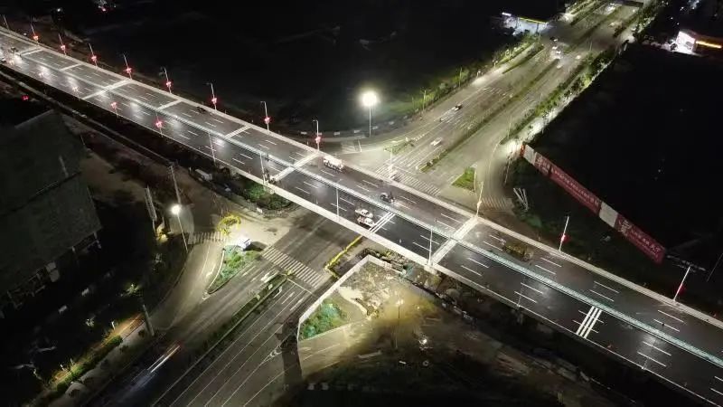 热烈庆祝济安桥路立体化改造工程顺利通车(图13)