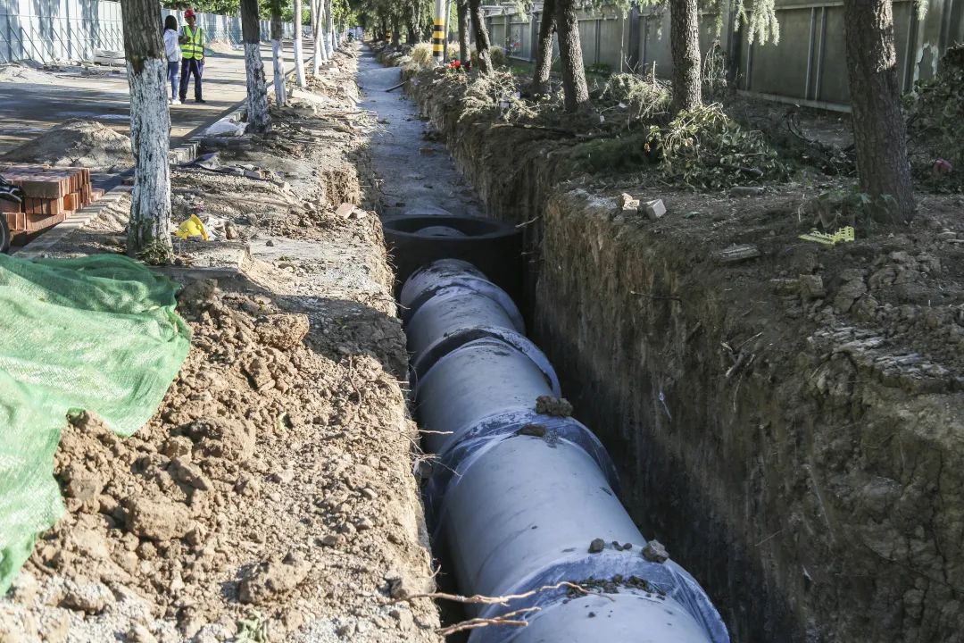 微山县雨污水分流改造项目一期基本完工(图1)