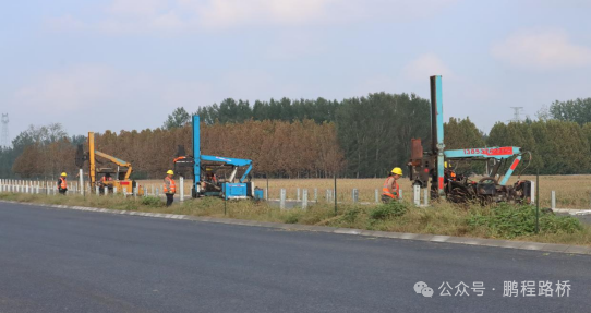 济邹高速交安工程施工全面推进(图1)